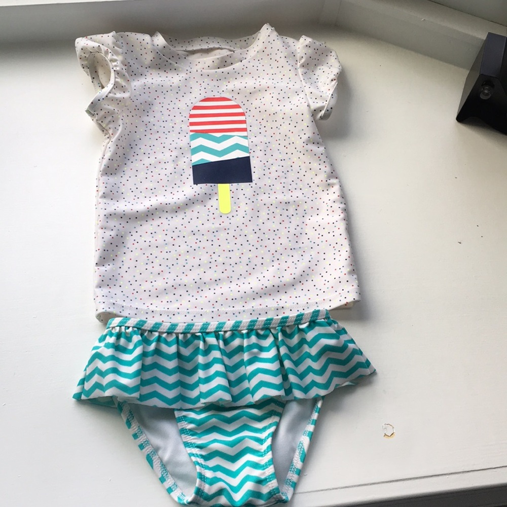 Popsickle bathing suit set